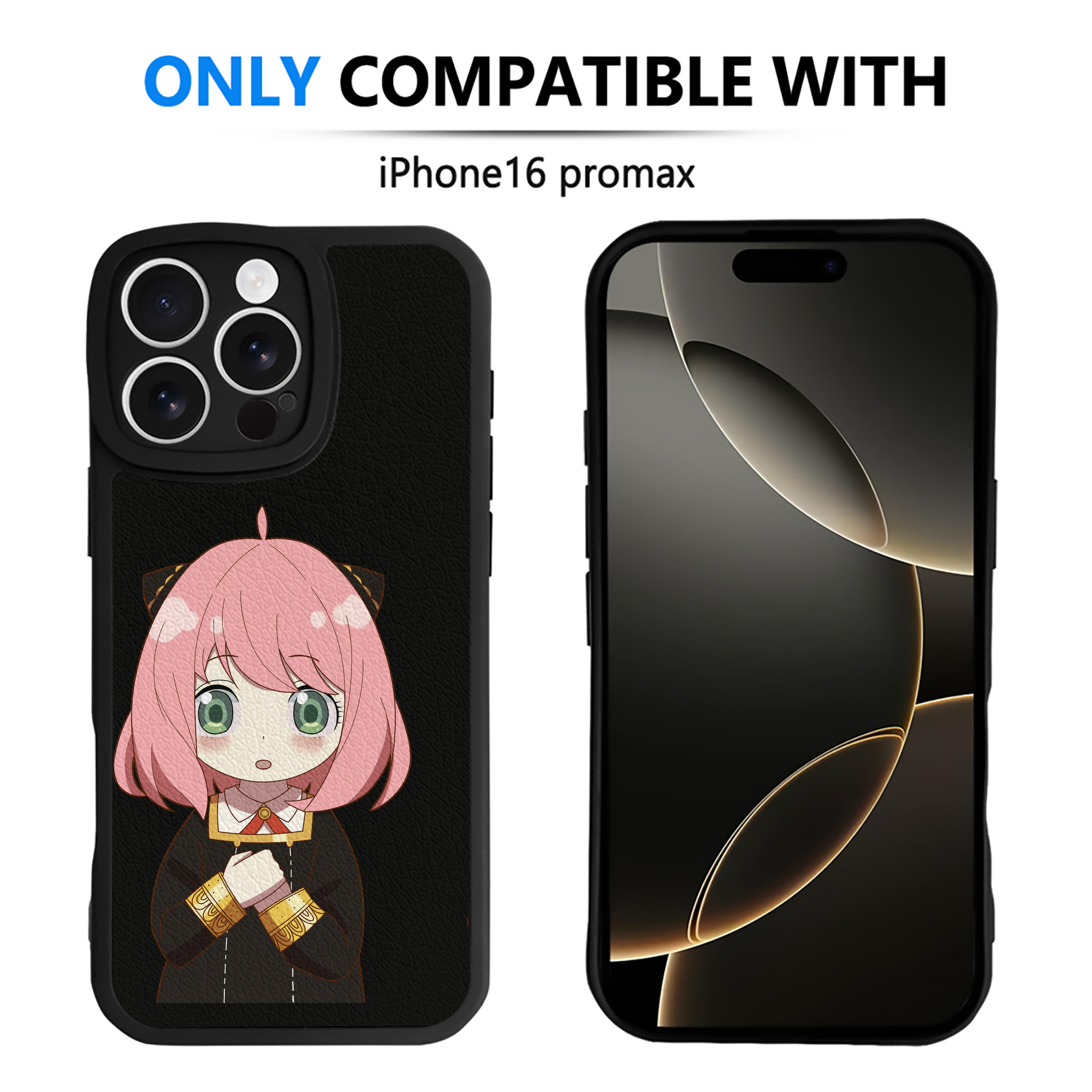 （画像用） SPY×FAMILY间谍家家酒 【iPhone 16シリーズ対応】シリコンスマホケース（レザー調） 材質：シリコン